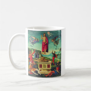 Raphael Opstandinging van Jezus Christus Kunst Koffiemok
