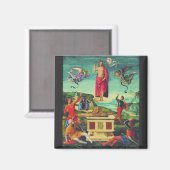Raphael Opstandinging van Jezus Christus Kunst Magneet (Voorkant / Achterkant)