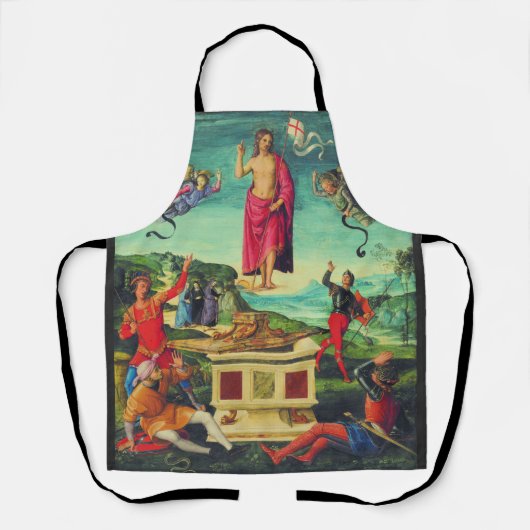 Raphael Opstandinging van Jezus Christus Kunst Schort (Voorkant)