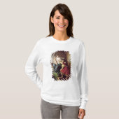 Raphael past zijn model aan t-shirt (Voorkant volledig)