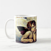 Raphael: Putti, Detail van de Sistine Madonna. Koffiemok (Links)