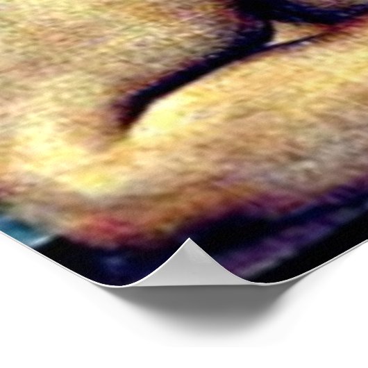 Raphael: Putti, Detail van de Sistine Madonna. Poster (Hoek)