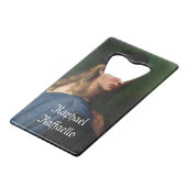 Raphael Raffaello Bindo Altoviti beroemd schilderi Creditkaart Flessenopener (Voorkant Gekanteld)