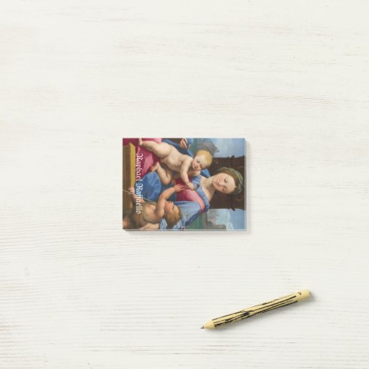 Raphael Raffaello Het schilderij van Garvagh Madon Post-it® Notes (Op bureau)
