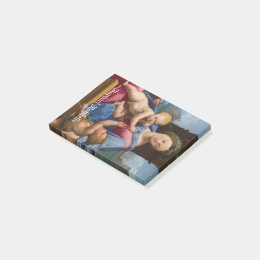 Raphael Raffaello Het schilderij van Garvagh Madon Post-it® Notes (Schuin)
