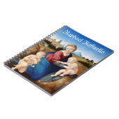 Raphael Raffaello Madonna en Child Baby Saint Notitieboek (Linkerzijde)