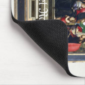 Raphael Raffaello Madonna en Child Enthroned Muismat (Hoek)