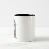 Raphael Raffaello Madonna en Child Enthroned Tweekleurige Koffiemok (Center)