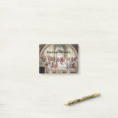 Raphael Raffaello School of Athens Post-it® Notes (Op bureau)