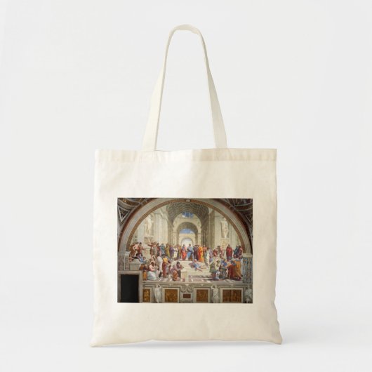 Raphael Raffaello School of Athens Tote Bag (Voorkant)