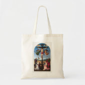 Raphael Raffaello The Mond Crucifixe Jesus Tote Bag (Voorkant)