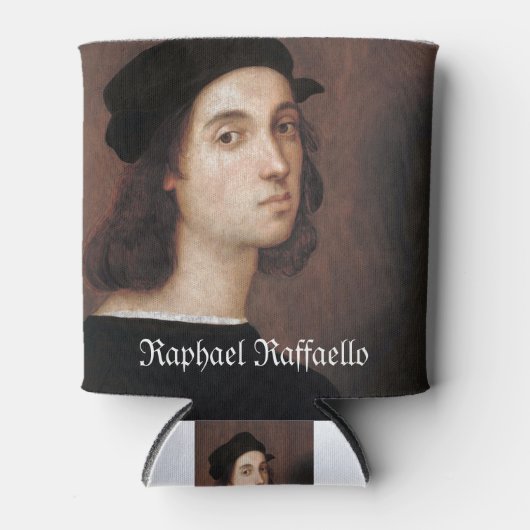Raphael Raffaello Zelfportret beroemd schilderij Blikjeskoeler (Voorkant)