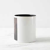 Raphael Raffaello Zelfportret beroemd schilderij Tweekleurige Koffiemok (Center)