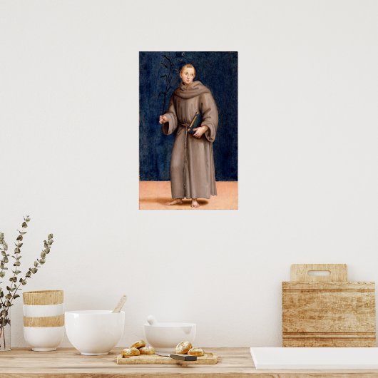 Raphael - Saint Anthony van Padua Poster (Keuken)