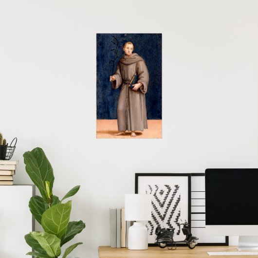Raphael - Saint Anthony van Padua Poster (Thuiskantoor)
