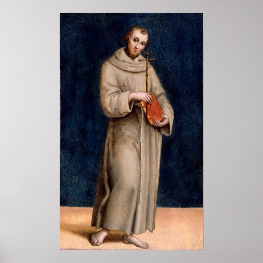 Raphael - Saint Francis van Assisi Poster (Voorkant)