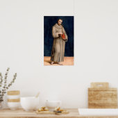 Raphael - Saint Francis van Assisi Poster (Keuken)