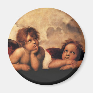 Raphael Sanzio - Angels (Detail) Magneet