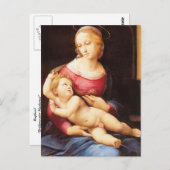 Raphael Sanzio - Bridgewater Madonna Briefkaart (Voorkant / Achterkant)