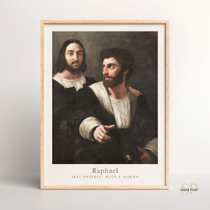 Raphael Schilderij Kunst Print  Zelfportret w