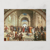 Raphael - School of Athene Briefkaart (Voorkant)