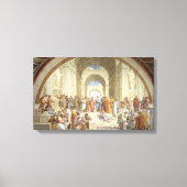 Raphael - School of Athene Canvas Afdruk (Voorkant)