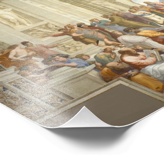 Raphael - School of Athene Foto Afdruk (Hoek)