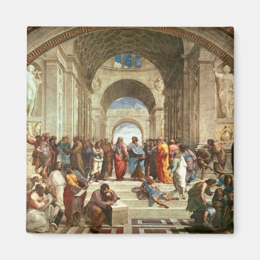 Raphael - School of Athene Magneet (Voorkant)