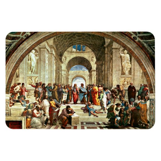 Raphael - School of Athene Magneet (Horizontaal)