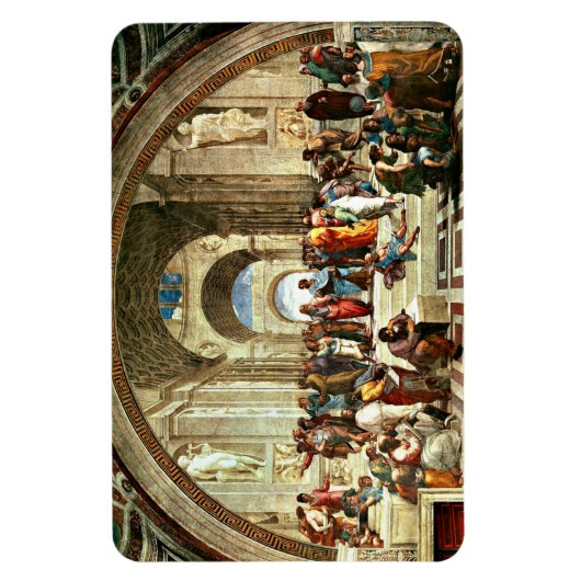 Raphael - School of Athene Magneet (Verticaal)