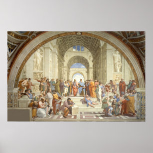 Raphael - School of Athene Poster