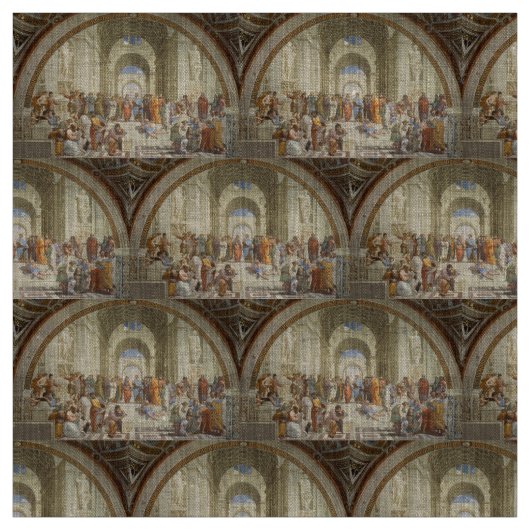 Raphael - School of Athene Stof (Swatch)