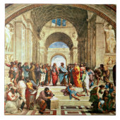 Raphael - School of Athene Tegeltje (Voorkant)