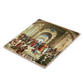 Raphael - School of Athene Tegeltje (Zijkant)