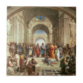 Raphael - School of Athene Tegeltje (Voorkant)
