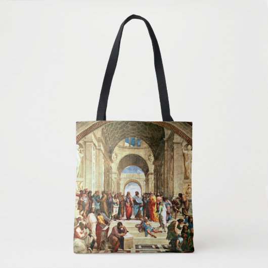 Raphael - School of Athene Tote Bag (Voorkant)