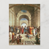 Raphael - School of Athens, famous painting Briefkaart (Voorkant)