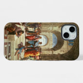 Raphael - School van Athene, beroemd schilderij iPhone Hoesje (Achterkant horizontaal)