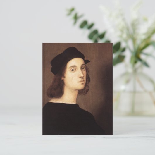 Raphael Self-Portrait briefkaart (Staand voorkant)