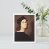 Raphael Self-Portrait briefkaart (Staand voorkant)