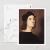 Raphael Self-Portrait briefkaart (Voorkant / Achterkant)