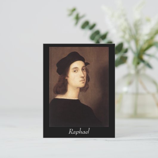 Raphael - Self-Portrait Postcrd Briefkaart (Staand voorkant)