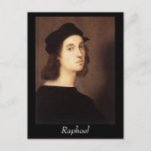 Raphael - Self-Portrait Postcrd Briefkaart (Voorkant)
