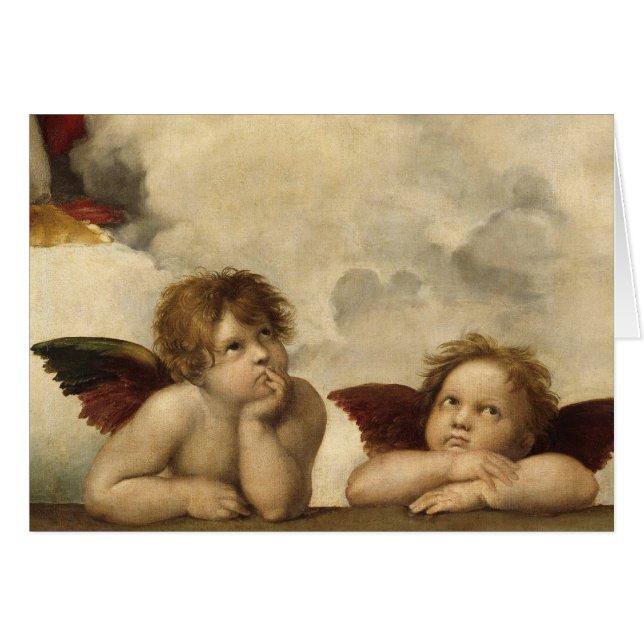 Raphael, Sistine Cherub (Voorkant Horizontaal)