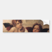 Raphael, Sistine Cherub Bumpersticker (Voorkant)