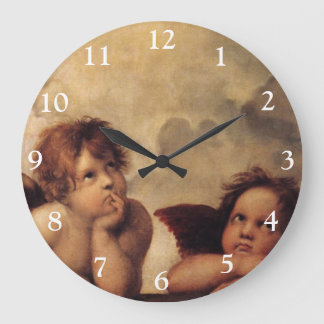 Raphael, Sistine Cherub Grote Klok