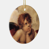 Raphael, Sistine Cherub Keramisch Ornament (Rechts)