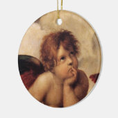 Raphael, Sistine Cherub Keramisch Ornament (Links)