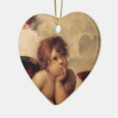 Raphael, Sistine Cherub Keramisch Ornament (Links)