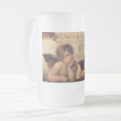 Raphael, Sistine Cherub Matglas Bierpul (Voorkant links)